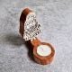 Handcrafted Wooden T Light Candle Set of 5 Decor